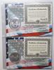 Picture of 2000 2002 American Silver Eagle Stamp & Coin Sets (2pcs)