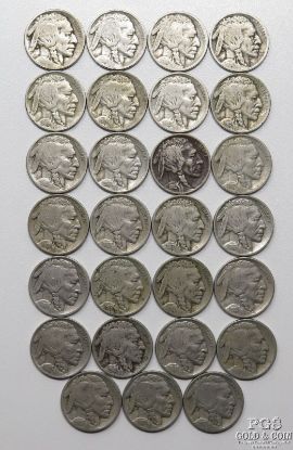 Picture of 1914-1919 Buffalo Nickels 5c (27pcs)