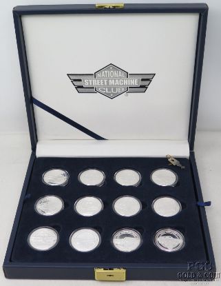Picture of Street Thunder Coin Set .999 Silver Plated (12pcs)