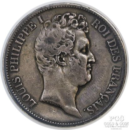 Picture of 1831 France 5 Francs Louis Philippe 