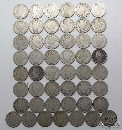 Picture of 1890-1912 Liberty V-Nickels 5c Better Dates (49pcs)