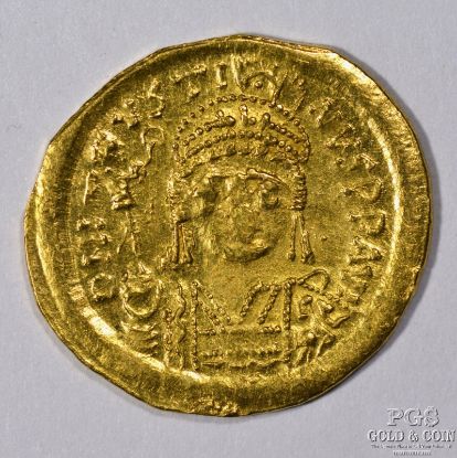 Picture of 565-578 Justin II Byzantine Gold Solidus 4.3