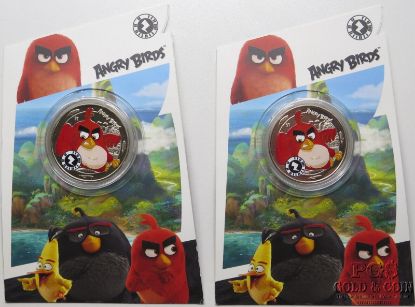 Picture of 2018 Republic of Sierra Leone-Angry Birds Commemorative Release Coins (2pcs)