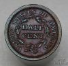 Picture of 1850 Braided Hair Half Cent 1/2c Cohen 1