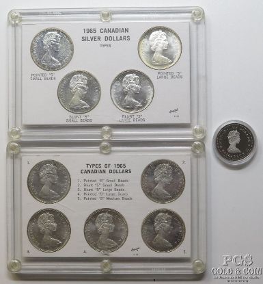 Picture of 1965 x9 & 1984 Canadian Dollars - BU (10pcs)