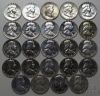 Picture of Assorted 1956-1964 Silver Proof Half Dollars 50c Franklin/Kennedy (24pcs)