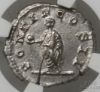 Picture of Roman Empire Geta, AD 209-211 AR Denarius Issued as Ceasar XF NGC 