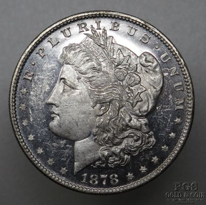 Picture of 1878 7TF VAM 190 Missing Nostril Morgan Silver Dollar $1 