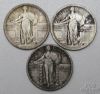 Picture of 1917-1930 Standing Liberty Quarters 25c Better Date (9pcs)