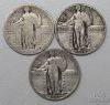 Picture of 1917-1930 Standing Liberty Quarters 25c Better Date (9pcs)