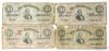 Picture of 1864 $50 Confederate States of America Notes x4 - Richmond, VA 27175