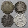 Picture of 1850-1891 Seated Liberty Dimes 10c (16pcs)