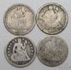 Picture of 1850-1891 Seated Liberty Dimes 10c (16pcs)