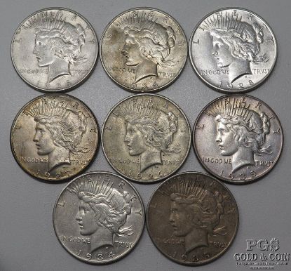 Picture of 1926-1935 Better Date Peace Dollars $1 (8pcs)