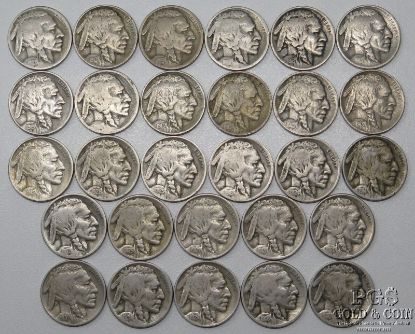 Picture of 1913-1931 Better Date Buffalo Nickels (28pcs)