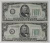 Picture of Series 1934 $50 Federal Reserve Notes x8 - Chicago, St. Louis, San Francisco, Atlanta 