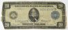 Picture of Series 1914 B Chicago $20 Federal Reserve Note White/Mellon