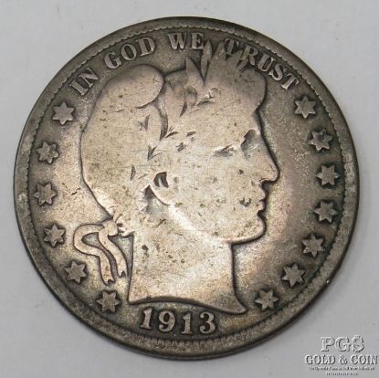 Picture of 1913 Barber Half Dollar 50c - Key Date