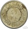 Picture of Vintage Casino Token Casino Du Liban - Lebanon  50 P.L. 
