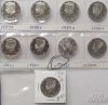 Picture of Assorted 1900-1994 Barber, Walking Liberty, Kennedy Half Dollar 50c Album (89pcs)