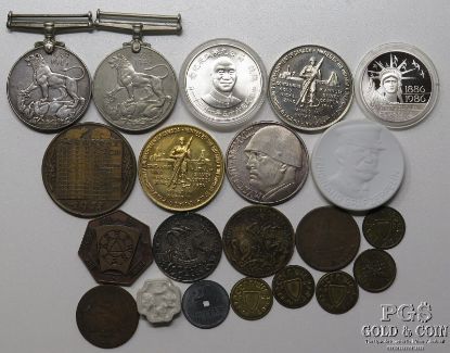 Picture of Assorted 1800's-Modern Historic World Medals & Tokens (21pcs)