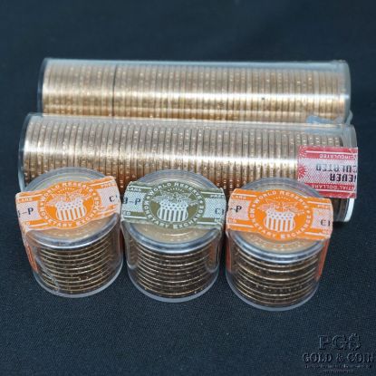 Picture of Danbury Mint Ballistic Presidential Dollar Rolls - 3x $12 Rolls & 2x $50 Rolls ($136FV/pcs)