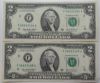 Picture of $2 Federal Reserve Notes x37 - 7 sets of Consecutive Serial