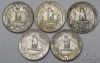 Picture of Assorted 1944-1956 Washington Quarters 25c (22pcs) Better Dates