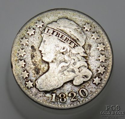 Picture of 1820 JR-9 R4 Capped Bust Dime 10c 