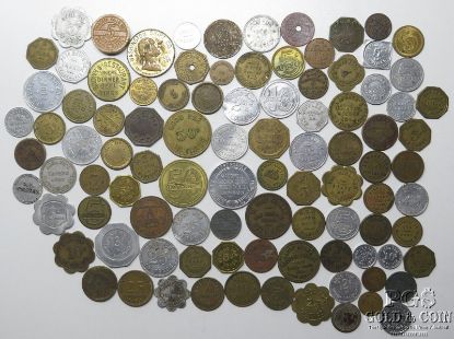 Picture of Assorted Vintage "Good For" Tokens (96pcs)