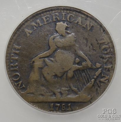 Picture of 1781 North American Token NAT1C  U.S. Issue  