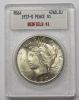 Picture of 1927-S Peace Dollar $1 - Choice Uncirculated Redfield Pedigree 