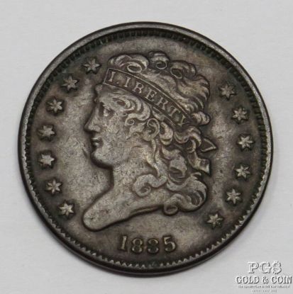 Picture of 1835 Classic Head US Half Cent 1/2c 
