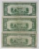 Picture of Series 1934-A Chicago $20 Federal Reserve Notes x17