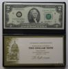 Picture of Uncirculated $2 Federal Reserve Notes in Monetary Exchange Gift Boxes x10