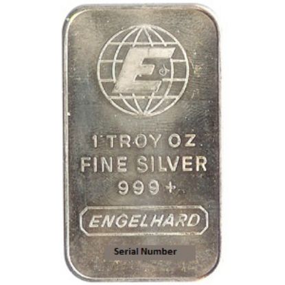 Picture of 1 oz Silver Bar - Engelhard (Design Varies)