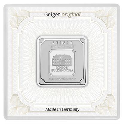 Picture of 1 oz Silver Bar - Geiger (In Assay)