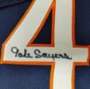 Picture of Gale Sayers Signed Jersey Chicago Bears HOF  