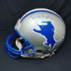 Picture of Barry Sanders Signed Full Size Helmet Detroit Lions w/ COA  