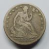 Picture of 1853 Arrows & Rays Seated Liberty Half Dollar 50c 