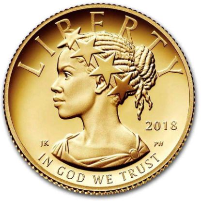 Picture of 2018 1/10 oz Proof American Liberty Gold Coin (Caps Only)