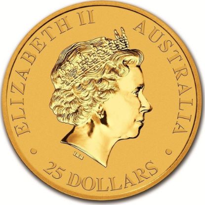 Picture of 1/4 oz Australian Kangaroo Gold Coin (Year Varies) BU 