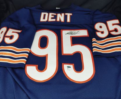 Picture of Richard Dent Signed Authentic Chicago Bears Jersey 