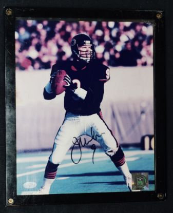 Picture of Jim McMahon Signed Framed 8x10" Chicago Bears w/ COA/NFL Authentic Holograms 