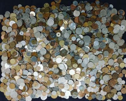 Picture of 26.55lbs Assorted World/Foreign Coins 
