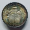 Picture of Rainbow Toned 1893 Columbian Exposition Classic Commemorative Half Dollar 50c  