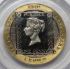 Picture of 1990 Isle of Man Penny Black 1oz Gold High Relief Gem Proof DCAM PCGS 