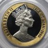 Picture of 1990 Isle of Man Penny Black 1oz Gold High Relief Gem Proof DCAM PCGS 